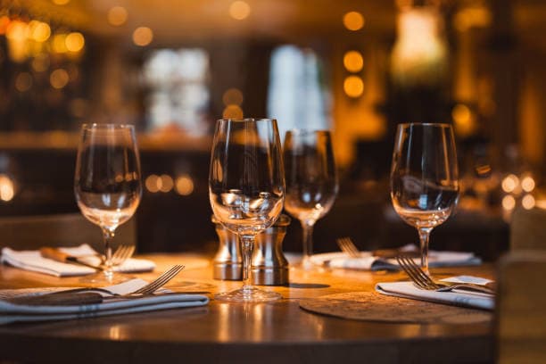 Tables du restaurant